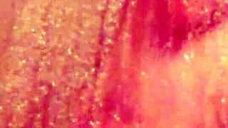 shy bathing in shower