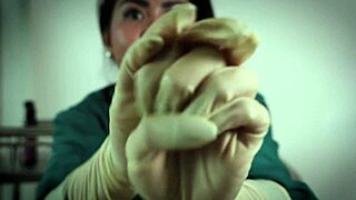 Latex Gloves Fetish In Hospital