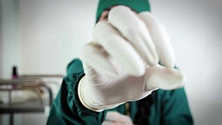 Latex Gloves Fetish In Hospital