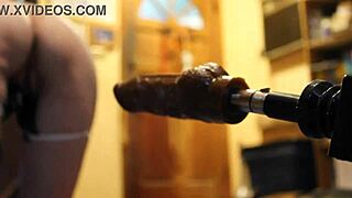 Fuck machine close up masturbation orgasm 😈