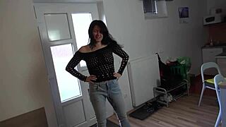 Hardcore 3-hole fuck with stepbrother after jerk-off party