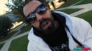 Aris Dark, the Spanish teen, LOVES sucking cocks