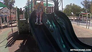 juicy white booty bouncing on big white cock 🍑