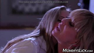 Milf fucked by two young 18+ babes in a lesbian threesome