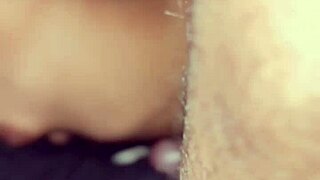 My Best Friend's Girlfriend Delivers A Sloppy Blowjob At His House