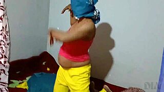 feeling overwhelmed by the hard fucking of the indian housewife