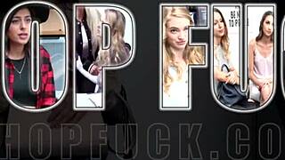 Innocent muslim girl was tricked and fucked by a corrupt cop - shopfuck