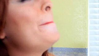 Sexy Lesbians Cum All Over The Counter!