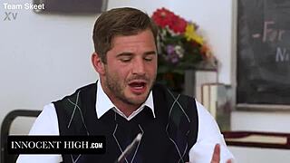 welcome to sex ed trailer with banging and deepthroat fucking