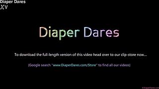 jessica morgan and roxi keogh wear nappies in public may 2022