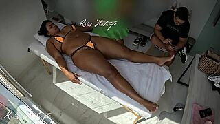 I Used A Stuffed Bikini In Her Pussy For A Delicious Massage