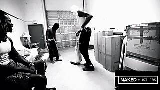 petite 18+ baddie sucks and fucks 3 black dicks at once