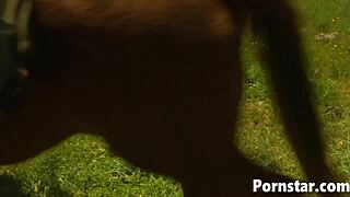 Natalia Wood Bent Over and Fucked Hardcore Outdoors in Caribbean Pornstar Action!