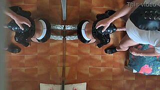 Milf fucked in mouth and doggy with repeated orgasms