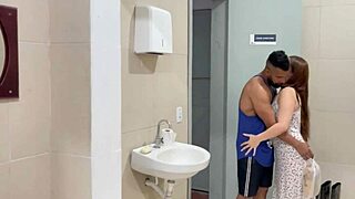 My coworker fucked my wife intensely in the locker room with me.