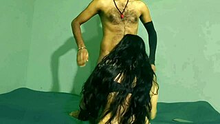 Having passionate sex with housewife on Valentine's Day at home with deepthroat and moaning