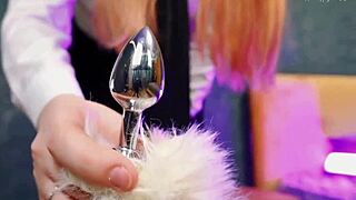 pov visit teacher in classroom sniff it