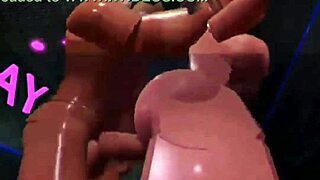 Man enjoys woman passionately in the shower.