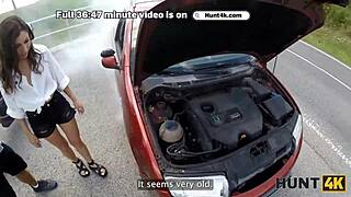 Bike Ride Leads To Outdoor Deepthroat Sex