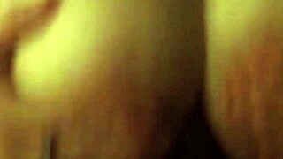 enjoying big tits titfucking at home