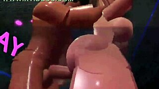 Man enjoys woman passionately in the shower.