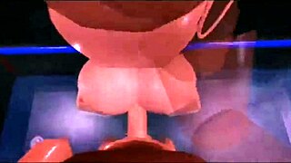 Man enjoys woman passionately in the shower.