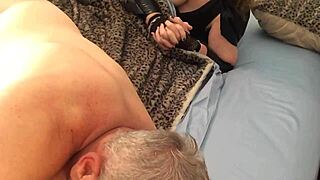 Batgirl in Corset Sucks Big Cock Deeply