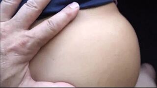 Blonde Teen Stuck In Window Fucked By Old Man Pov.