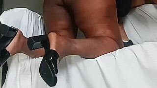 sexy thick showing off her pretty lips