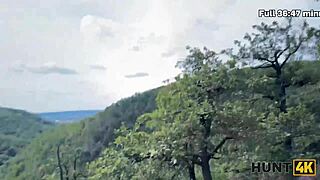 Bike Ride Leads To Outdoor Deepthroat Sex