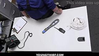 skinny teen agrees to sex with officer