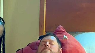 amateur ebony sucks and fucks white guy hard in the hood!