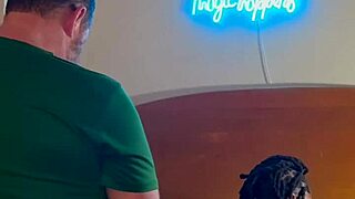 amateur ebony sucks and fucks white guy hard in the hood!