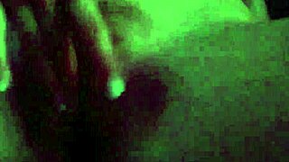 Hot Teen Filming Herself Alone at Night