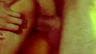 busty babe rides and gets cum on tits