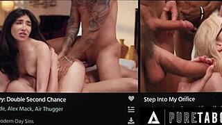 i'm hazel moore, caught with dripping creampie by bff at party