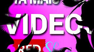 brazilian babe gets wet with toy and big cock in sheer lingerie