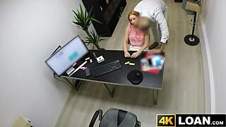 This Needy Blonde Girl Sucked My Huge Wood For A New Furniture