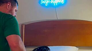 amateur ebony sucks and fucks white guy hard in the hood!