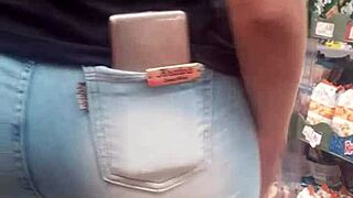 What a hot ass in those jeans at the shop!