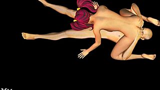 Animated 3D HENTAI features a 69 BLOWJOB between CARTOON characters.