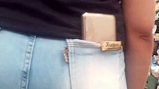 What a hot ass in those jeans at the shop!