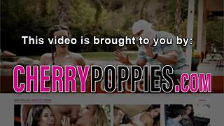 Brunette Teen Explores Outdoor Group Activities In High Definition