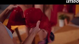 Taylor Sands And Kandy Kors Have Amazing Lesbian Sex Ending With Crazy Orgasms.