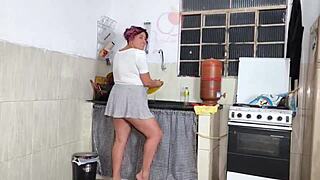 Friend Fucks Me on the Sink