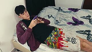 My Stepson Was Masturbating With His Favorite Tantaly Doll And I Help Him With His Penis