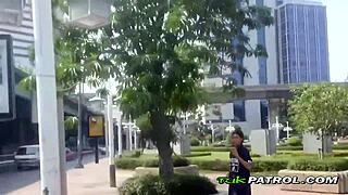 Flirting Sweet Asian Teen Gets Pussy Slammed