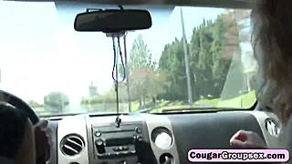 Naughty Cougars Dive into Wild Foursome Group Fucking with Kinky Goddess Babes