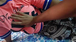 Cheating Desi Girlfriend Fucks Lover In Hotel