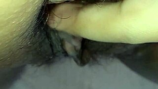 Hairy pussy exposed intensely